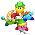 Kirby's Return to Dream Land (With other Kirbys)