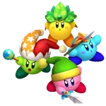 Kirby's Return to Dream Land (with other Kirbys)