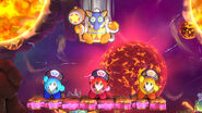 Kirby's Return to Dream Land Deluxe, portraying Kirby Star Allies