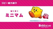 Kirby of the Stars Copy Ability "Mini" Introduction Video