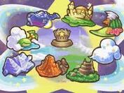 Ricostruzione del Pianeta Pop in Kirby: Topi all'Attacco