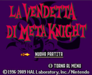 La Vendetta di Meta Knight