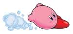 Kirby usa il Calcio in Scivolata in Kirby: Incubo nella Terra dei Sogni