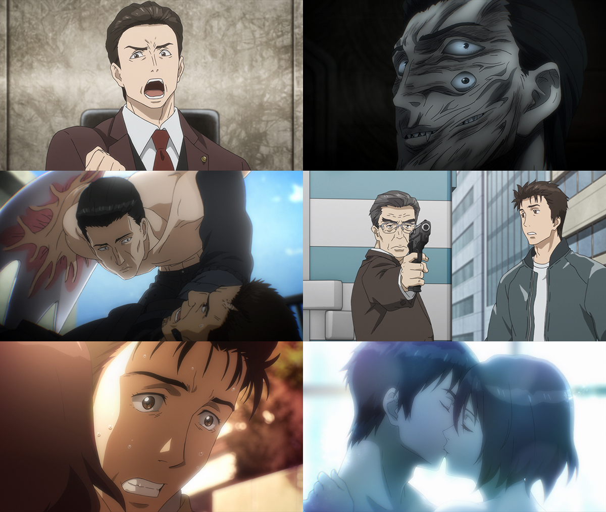 Shinichi and Satomi - kiseijuu: Sei no Kakuritsu  Parasyte the maxim, Anime  reccomendations, Talk to the hand