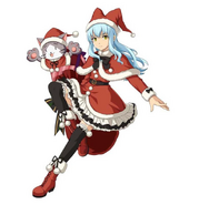 Tio's Santa outfit S-Craft in Akatsuki no Kiseki.