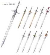 Elaine's sword concept art (Kuro)