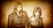 Flashback - Osborne and Kasia Osborne with a young Rean Schwarzer]]