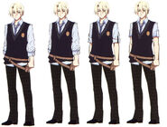School outfit variations