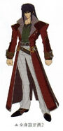 A full-length sketch of Arios from Trails from Zero.