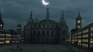 Former Balmund Palace Theater of the Arts at night
