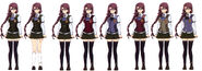 School outfit variations