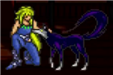 A sprite depicting Roh petting Kokutei. Ingame, the mugshot of the same scene is shown along with it.