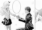 Romio propose to Juliet