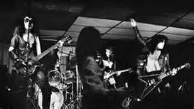 Kiss live at Coventry 1973