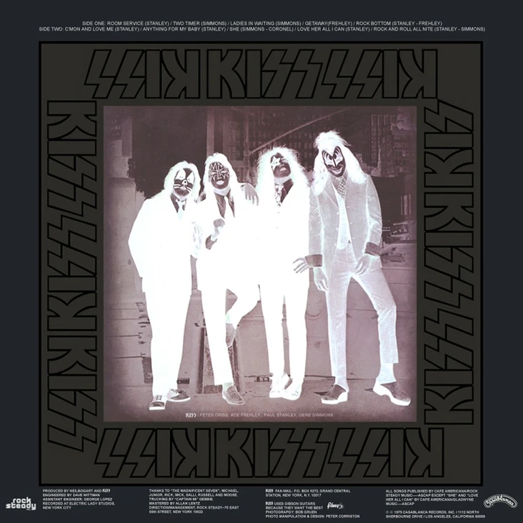 KISS Dressed to Kill サイン入り KISS Dressed to Kill サイン入り KISS