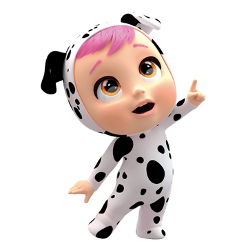Cry baby sales dalmatian doll