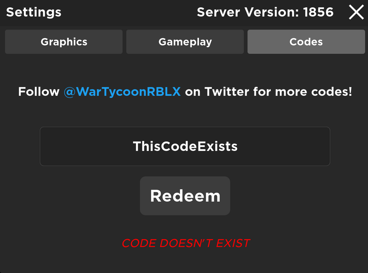 Codes, War Tycoon Roblox
