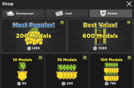 Roblox: War Tycoon codes - get medals and cash boosts