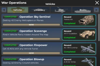 War Operations | War Tycoon Roblox | Fandom