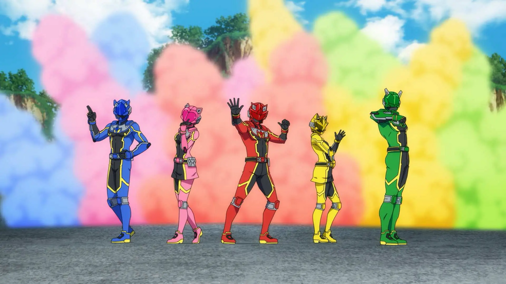 Kizuna Five | The Red Ranger Becomes an Adventurer in