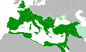 Roman Empire 117 AD