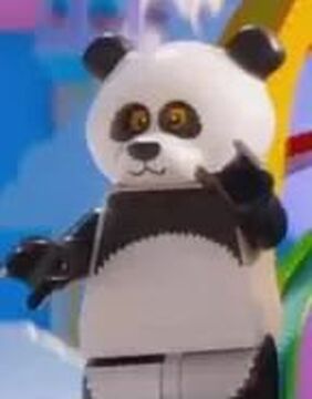 Klocki lego panda