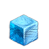 Medium ice cube 35 kg