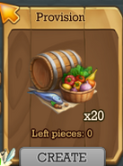 20 x Provisions