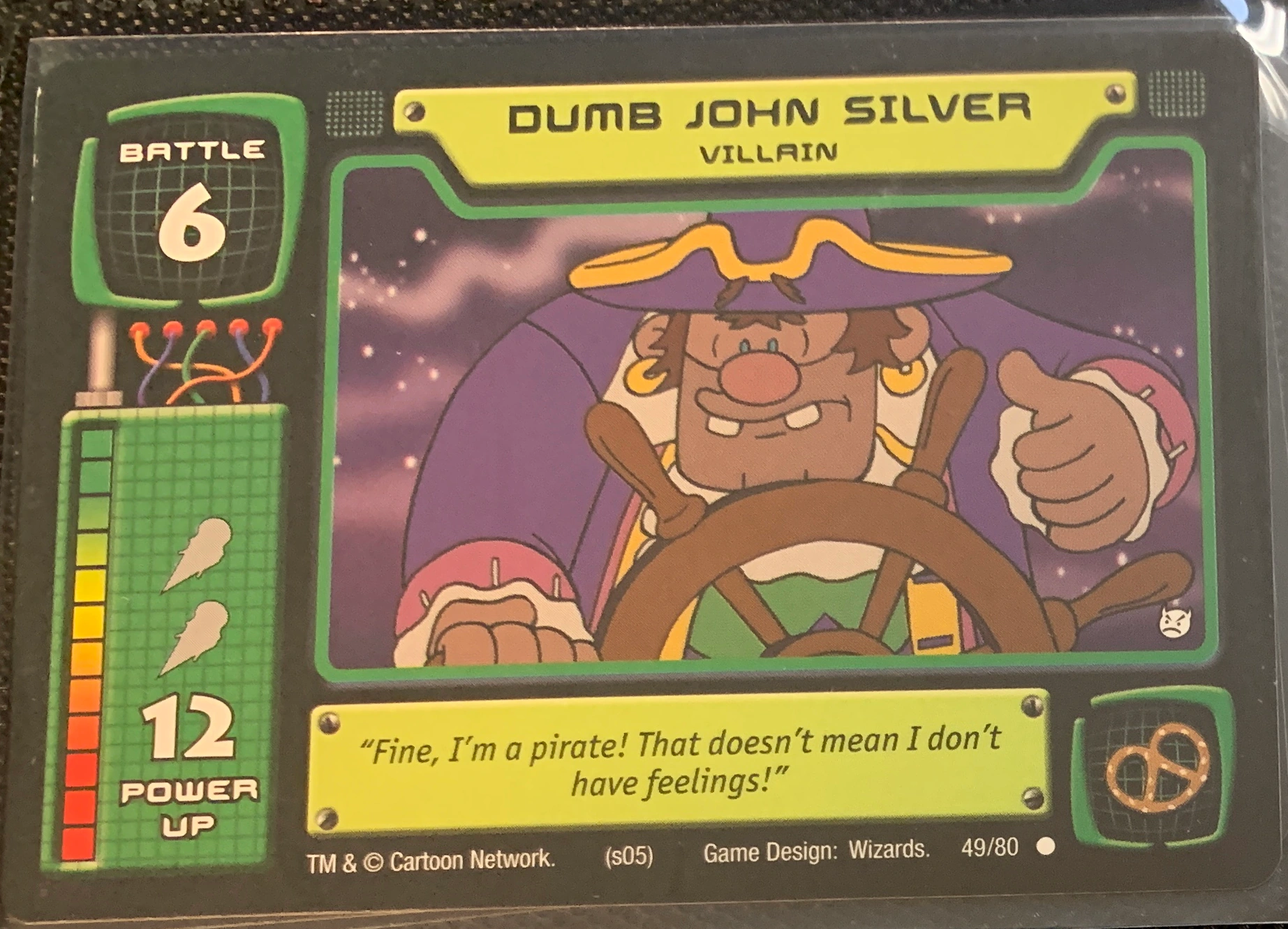 Dumb John Silver (Trading Card) | KND Code Module | Fandom