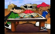 Numbuh 1, Numbuh 3, and Numbuh 5 in Operation C.A.N.Y.O.N.