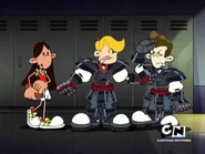 Chuckie telling Chad about the kids' attack