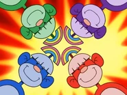 Rainbow monkey teens