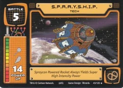 S.P.R.A.Y.S.H.I.P. (Trading Card) | KND Code Module | Fandom
