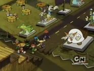 IguanaXXXLFibbWinkPatorlSpankGramma.jpg (555 KB) The Iguana pretending to be a statue along with other villains in Operation: Z.E.R.O.