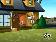 505codenamekidsnextdooroperati3.jpg (48 KB) Wallabee getting kicked out of the front of his house for breaking his mom's priceless vase.