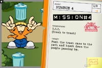 Numbuh 4's level screen from "Intruders in the Park"