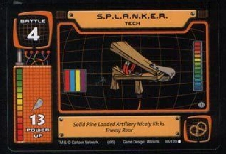 S.P.L.A.N.K.E.R. (Trading Card) | KND Code Module | Fandom