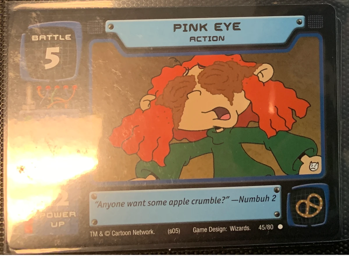 Pink Eye (Trading Card) KND Code Module Fandom