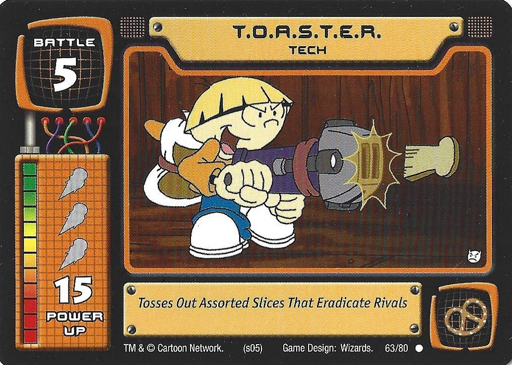 T.O.A.S.T.E.R. (Trading Card) KND Code Module Fandom