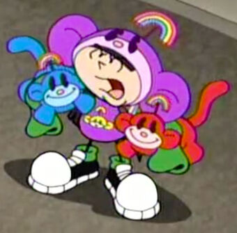 rainbow monkey plush