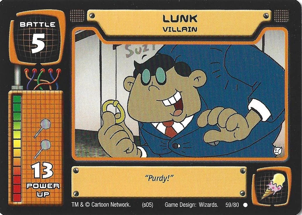 Lunk (Trading Card) KND Code Module Fandom