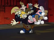 Numbuh 4 Lifting The Delightful Children