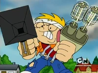 Numbuh 4 in Operation: C.A.K.E.D.-F.I.V.E.