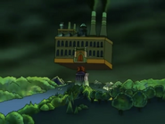 Treehouse turned tapioca factory