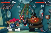 Numbuh 5 boss fight against Stickybeard