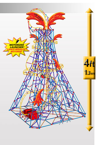 Lava Launch Coaster K nex Wiki Fandom