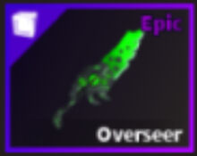 Overseer Knife Ability Test Wiki Fandom - roblox overseer texture