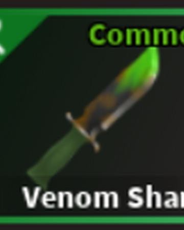 Venom Shank Knife Ability Test Wiki Fandom - roblox wiki venomshank