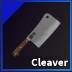Cleaver Knife Ability Test Wiki Fandom - roblox knife test