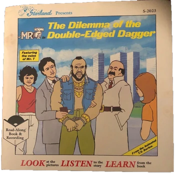 Starland - Mr. T - The Dilemma of the Double-Edged Dagger - Front Cover